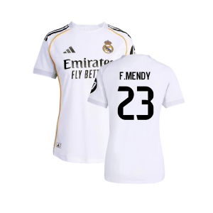 2025-2026 Real Madrid Authentic Home Shirt (Womens) (F.Mendy 23)