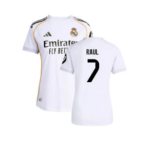 2025-2026 Real Madrid Authentic Home Shirt (Womens) (Raul 7)