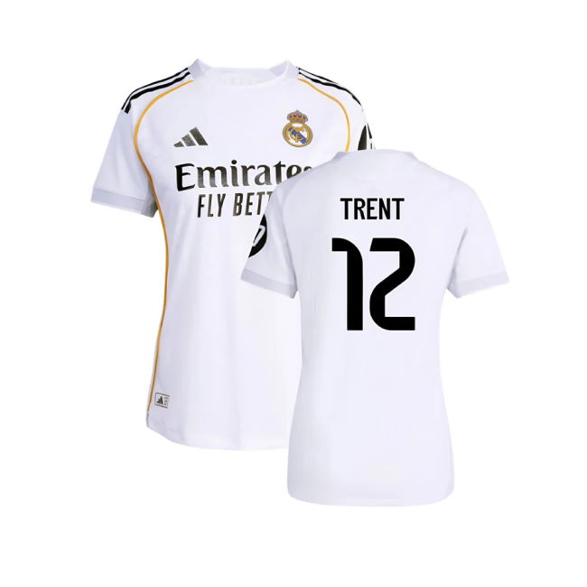 2025-2026 Real Madrid Authentic Home Shirt (Womens) (Trent 12)