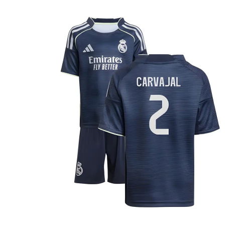 2025-2026 Real Madrid Away Mini Kit (Carvajal 2)