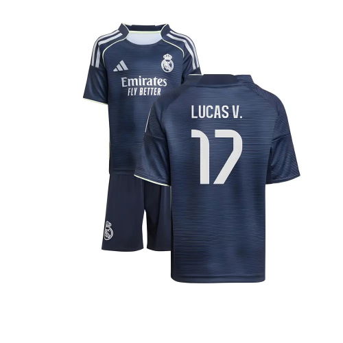 2025-2026 Real Madrid Away Mini Kit (Lucas V. 17)