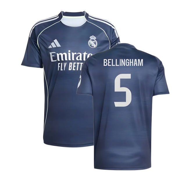 2025-2026 Real Madrid Away Shirt (Bellingham 5)