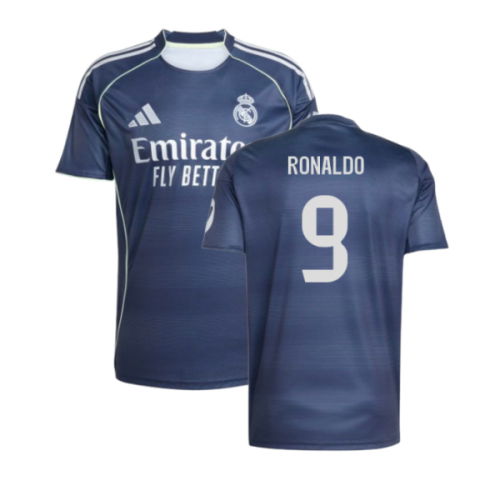 2025-2026 Real Madrid Away Shirt (Ronaldo 9)
