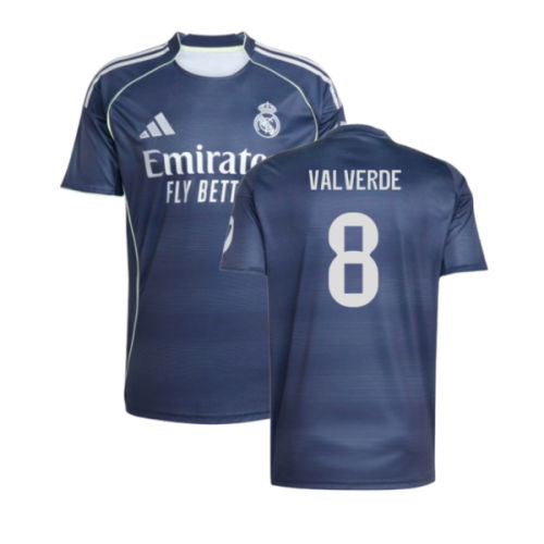 2025-2026 Real Madrid Away Shirt (Valverde 8)