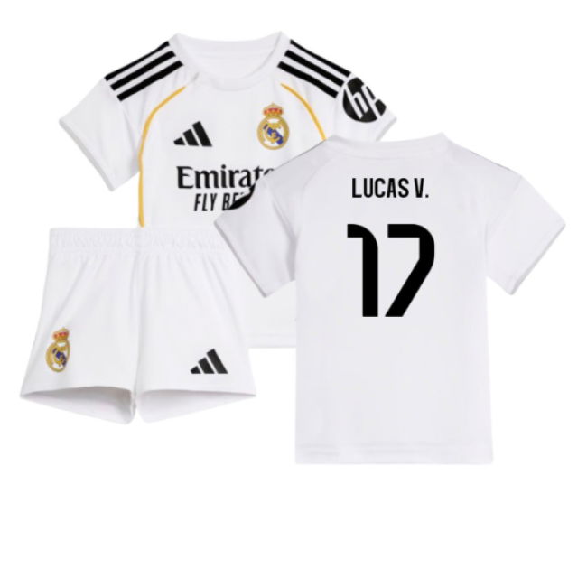 2025-2026 Real Madrid Home Baby Kit (Lucas V. 17)