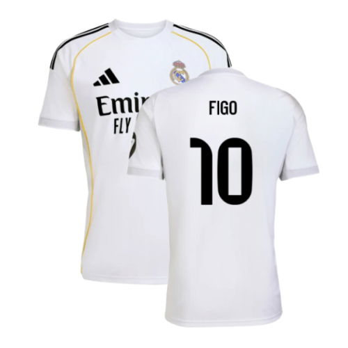 2025-2026 Real Madrid Home Shirt (Figo 10)