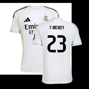 2025-2026 Real Madrid Home Shirt (F.Mendy 23)