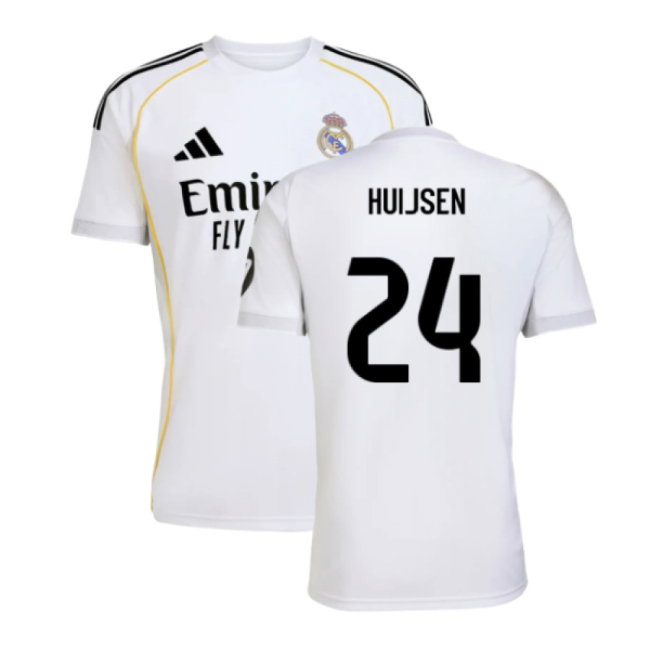 2025-2026 Real Madrid Home Shirt (Huijsen 24)