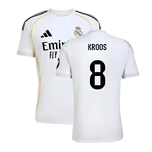 2025-2026 Real Madrid Home Shirt (Kroos 8)