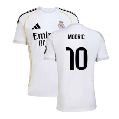 2025-2026 Real Madrid Home Shirt (Modric 10)