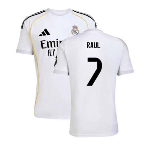 2025-2026 Real Madrid Home Shirt (Raul 7)