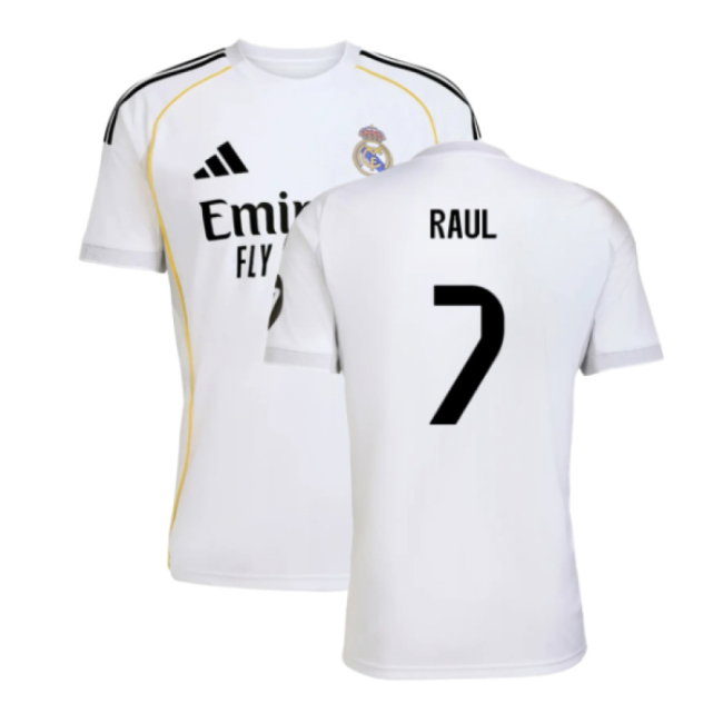 2025-2026 Real Madrid Home Shirt (Raul 7)