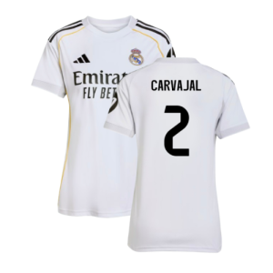 2025-2026 Real Madrid Home Shirt (Womens) (Carvajal 2)