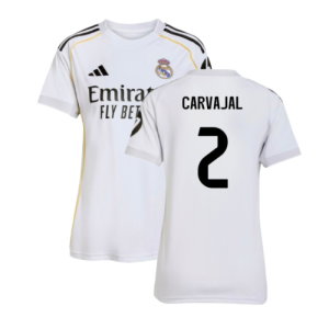 2025-2026 Real Madrid Home Shirt (Womens) (Carvajal 2)