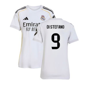 2025-2026 Real Madrid Home Shirt (Womens) (Di Stefano 9)