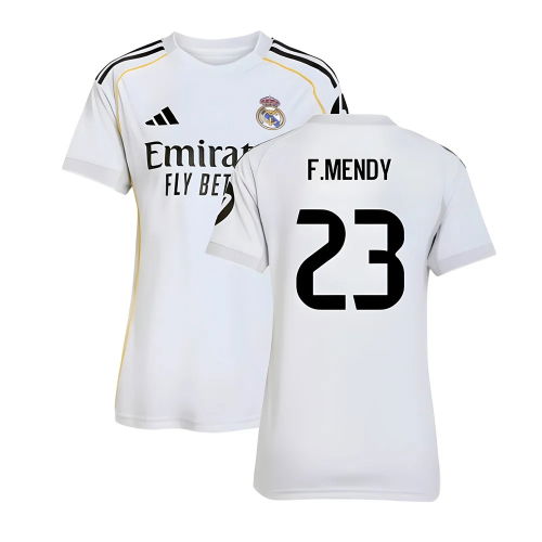2025-2026 Real Madrid Home Shirt (Womens) (F.Mendy 23)