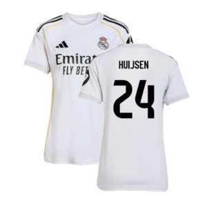 2025-2026 Real Madrid Home Shirt (Womens) (Huijsen 24)