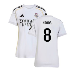 2025-2026 Real Madrid Home Shirt (Womens) (Kroos 8)