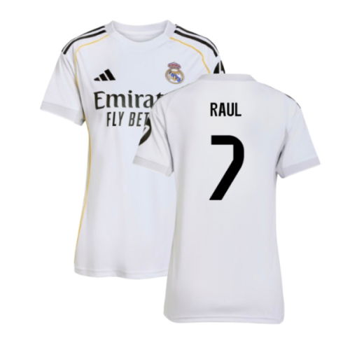 2025-2026 Real Madrid Home Shirt (Womens) (Raul 7)
