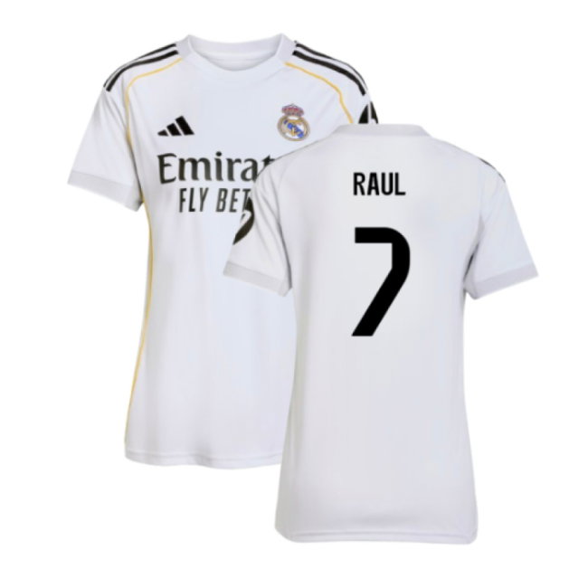 2025-2026 Real Madrid Home Shirt (Womens) (Raul 7)