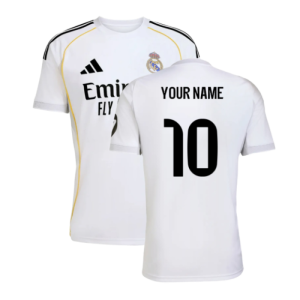 2025-2026 Real Madrid Home Shirt