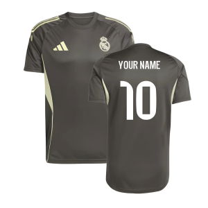 2025-2026 Real Madrid Training Jersey (Utility Grey)