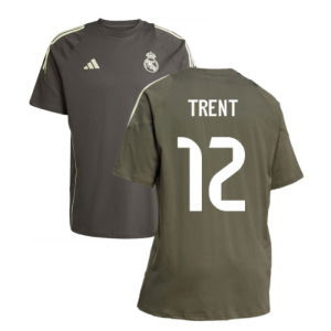 2025-2026 Real Madrid Training Tee (Utility Grey) (Trent 12)