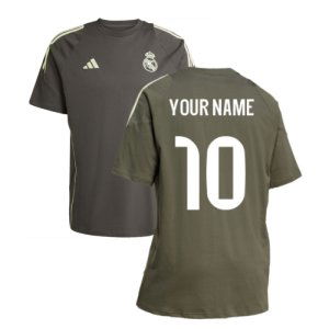 2025-2026 Real Madrid Training Tee (Utility Grey)
