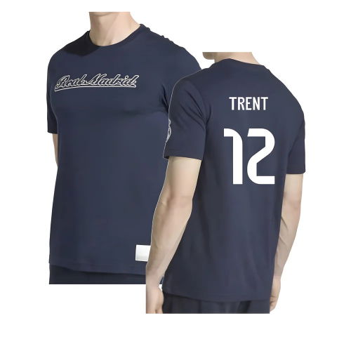 2025-2026 Real Madrid US Tee (Navy) (Trent 12)