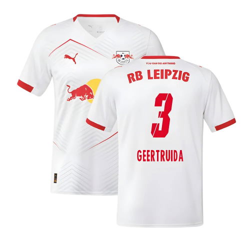 2025-2026 Red Bull Leipzig Home Shirt (Geertruida 3)