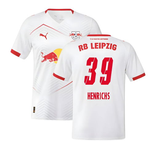 2025-2026 Red Bull Leipzig Home Shirt (Henrichs 39)