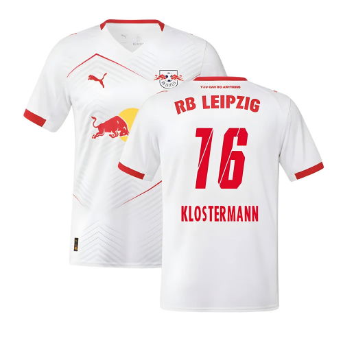 2025-2026 Red Bull Leipzig Home Shirt (Klostermann 16)