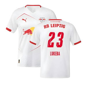 2025-2026 Red Bull Leipzig Home Shirt (Lukeba 23)