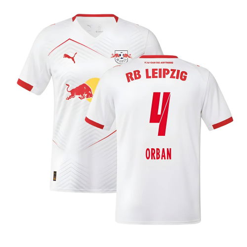2025-2026 Red Bull Leipzig Home Shirt (Orban 4)