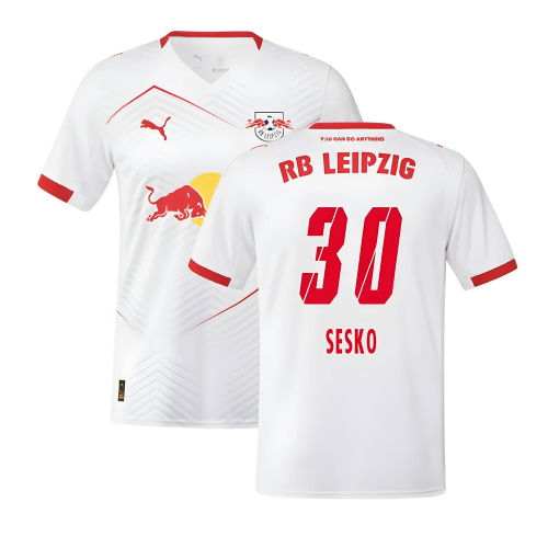 2025-2026 Red Bull Leipzig Home Shirt (Sesko 30)