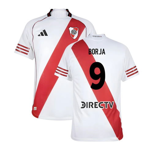 2025-2026 River Plate Authentic Home Shirt (Borja 9)