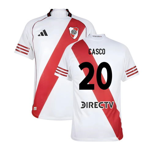 2025-2026 River Plate Authentic Home Shirt (Casco 20)