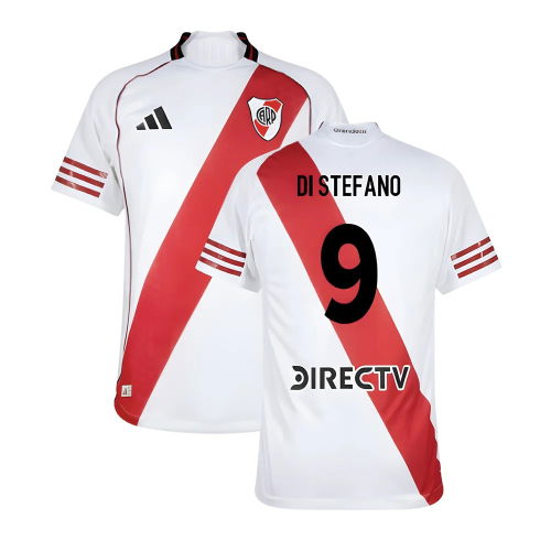 2025-2026 River Plate Authentic Home Shirt (Di Stefano 9)