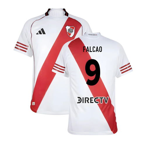 2025-2026 River Plate Authentic Home Shirt (Falcao 9)