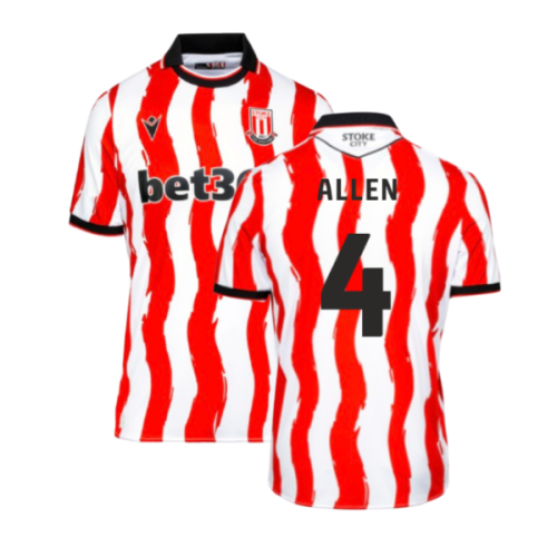 2025-2026 Stoke City Home Shirt (Allen 4)