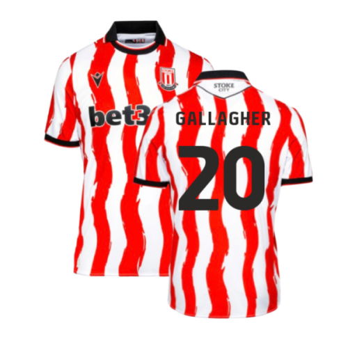 2025-2026 Stoke City Home Shirt (Gallagher 20)