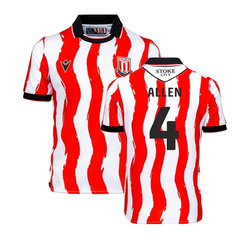 2025-2026 Stoke City Home Shirt (Kids) (Allen 4)