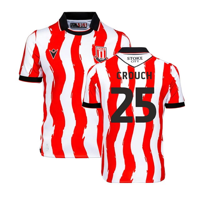 2025-2026 Stoke City Home Shirt (Kids) (Crouch 25)