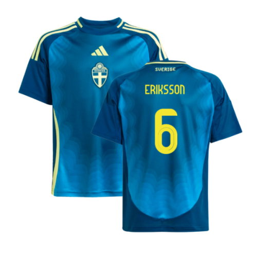 2025-2026 Sweden Womens Away Shirt (Kids) (Eriksson 6)