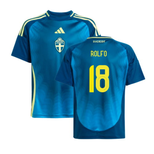 2025-2026 Sweden Womens Away Shirt (Kids) (Rolfo 18)