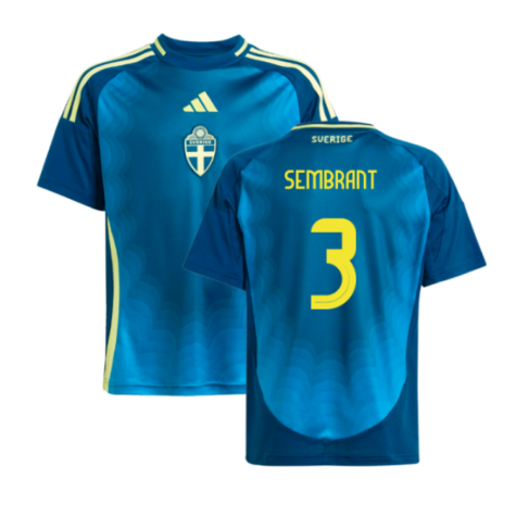 2025-2026 Sweden Womens Away Shirt (Kids) (Sembrant 3)