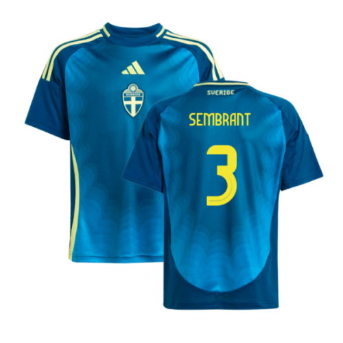 2025-2026 Sweden Womens Away Shirt (Kids) (Sembrant 3)