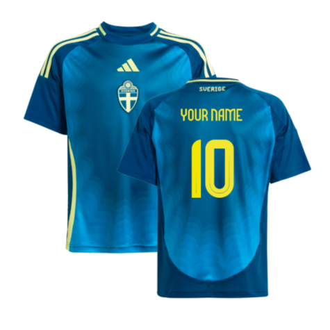 2025-2026 Sweden Womens Away Shirt (Kids) (Your Name)