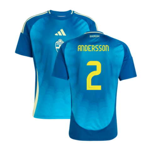 2025-2026 Sweden Womens Team Away Shirt (Unisex) (Andersson 2)
