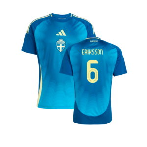 2025-2026 Sweden Womens Team Away Shirt (Unisex) (Eriksson 6)